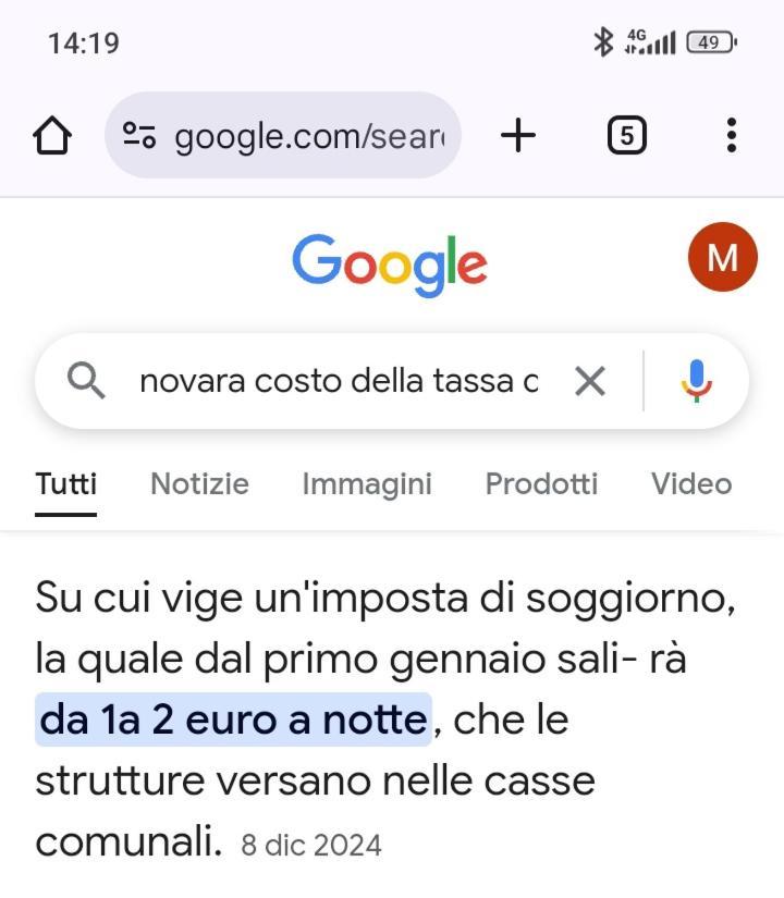La Casa Di Lucia Appartamento Novara Exterior foto